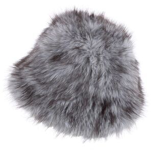 CTM Women's Soft Fur Fuzzy Bucket Hat